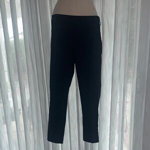H&M Women's Mid Waist Classic Black Trousers